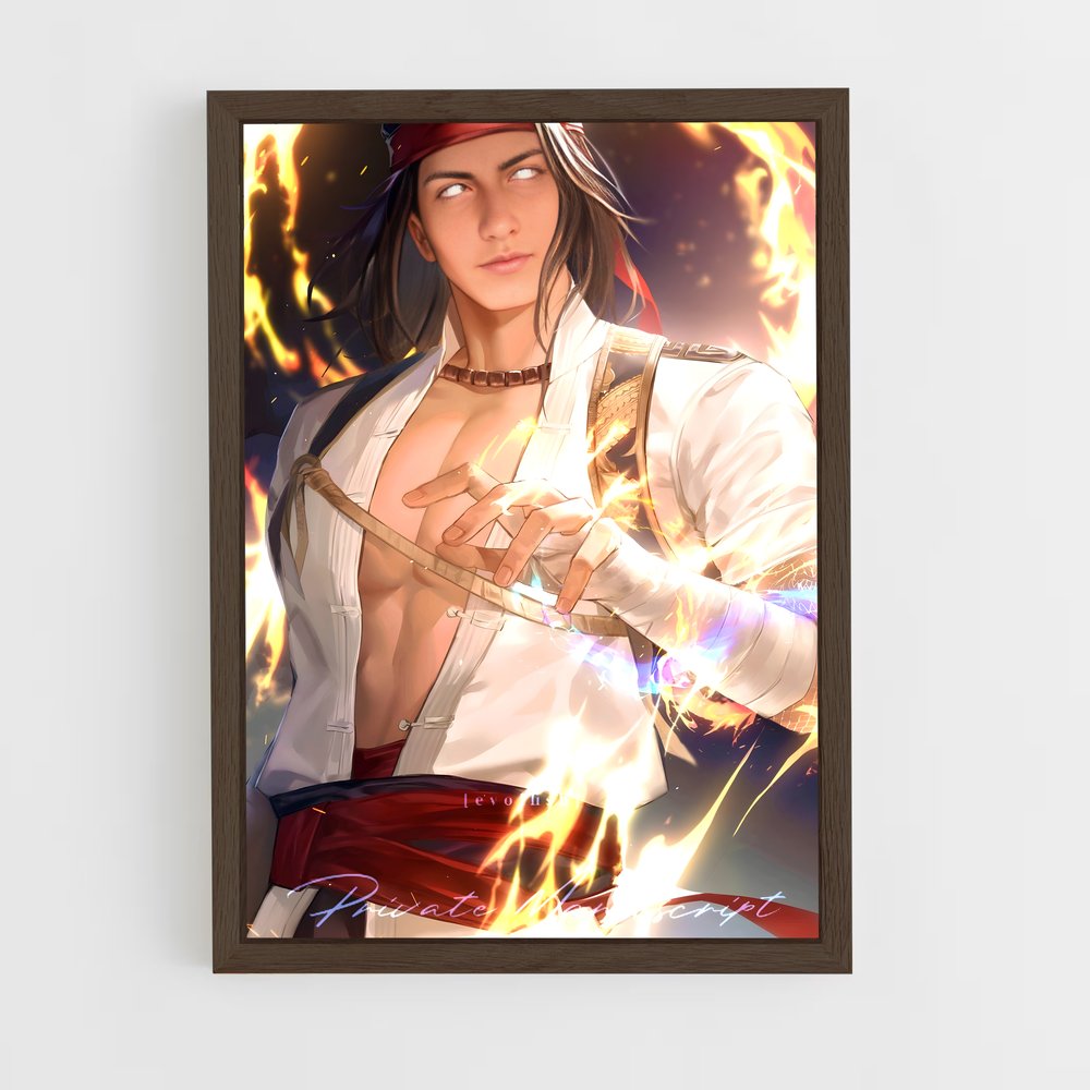 Poster Liu kang – affiche Mortal kombat (vue 5)